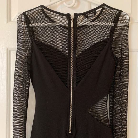Bebe Fishnet Dress - Picture 5 of 8